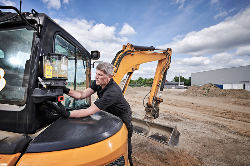 Гидравлика, централизованная смазка и пневматика